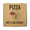 Blutable Pizza Boxes, 14 x 14 x 1.75, Kraft, 50PK REM-BX-KRSTCK-14ISBFL